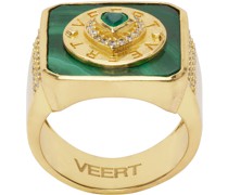 Gold & Green Signature Ring