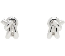 Silver Knot Earrings