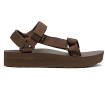 Brown Midform Universal Sandals