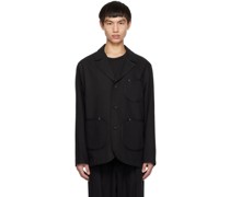 Black Pocket Blazer
