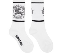 White & Black EKD Socks