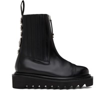 Black Side Gore Boots