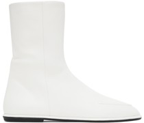 White Canal Boots