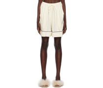 Off-White Pastelle Pyjama Shorts