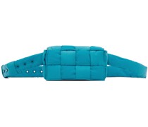 Blue Mini Padded Tech Cassette Belt Bag