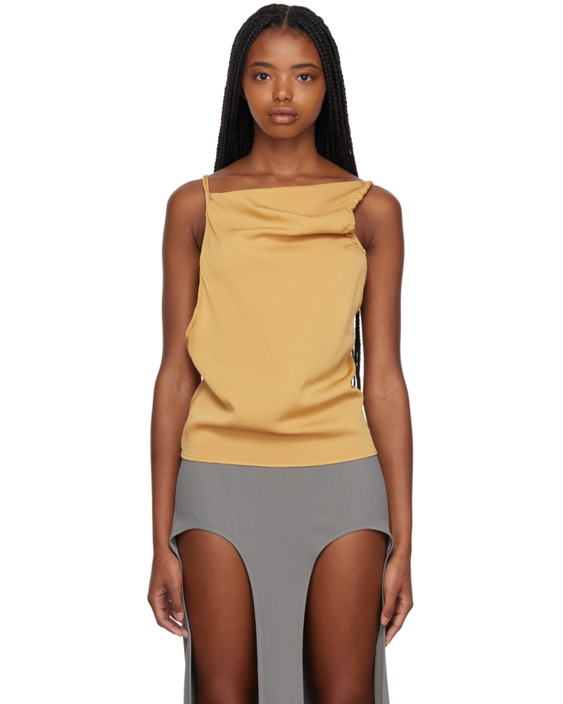 Christopher Esber Damen Tan Yrjo Tank Top