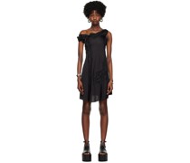 Black Prom Midi Dress