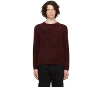 Burgundy Marled Sweater