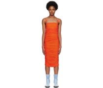 Orange Jota Midi Dress