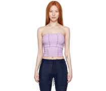 Purple Nylon Tube Top