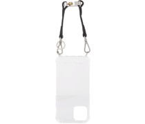 Transparent Small Leather Strap iPhone 12 Case