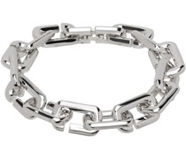 Silver 'The J Marc Chain Link' Bracelet