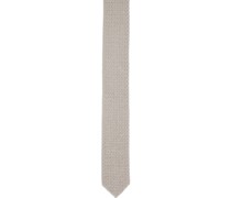Off-White Knit Tie