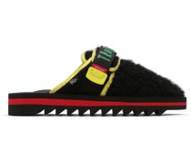 Black Suicoke Edition Dyed Zavo Sandals