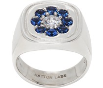 SSENSE Exclusive Silver Hatton Labs Edition Daisy Ring