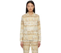 Brown Nomi Pyjama Shirt