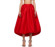 SSENSE Exclusive Red Nina Midi Skirt