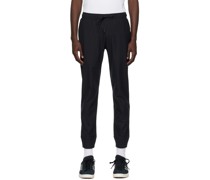 Black Tapered Sweatpants