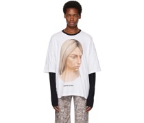 White & Black Nominee Long Sleeve T-Shirt