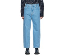 Blue Baggy Jeans