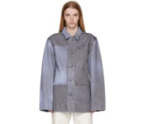 Blue Four Pocket Jacket
