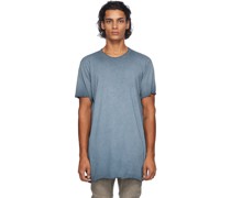 Blue Resin-Dyed T-Shirt