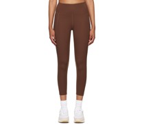 Brown Compressive Leggings