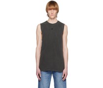 Black Oversized Tank Top