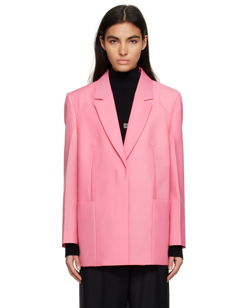 Givenchy Damen Pink Oversized Blazer