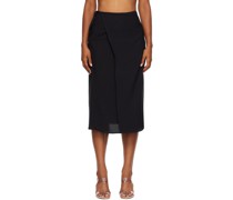 SSENSE Exclusive Black Midi Skirt