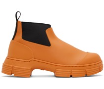 Orange Crop City Boots