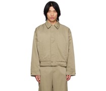 Khaki Giwa Bomber Jacket