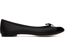 SSENSE Exclusive Black Flora Ballerina Flats