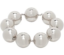 Silver #5918 Giant Ball Bracelet