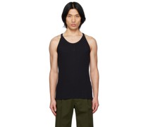 Black Groove Tank Top
