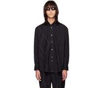 Black Panel Shirt