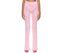 SSENSE Exclusive Pink Acrylic Lounge Pants