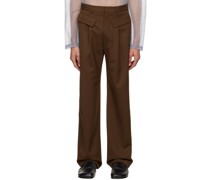 SSENSE Exclusive Brown Jem Trousers