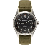 Khaki Titanium Auto Watch