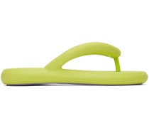 Green Free Flip Flop Sandals