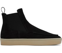 Black Bug Chelsea Boots