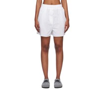 White Lui Shorts