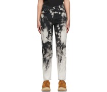 Black Recycled Punk Jeans