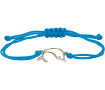 Blue Dolphin Thread Bracelet