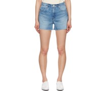 Blue 'The Vintage Relaxed' Denim Shorts