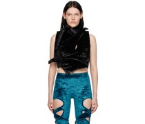 Black Padded Tank Top