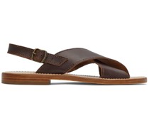 Brown Leather Occitan Sandals