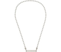 SSENSE Exclusive Silver Jack Necklace