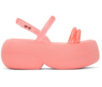 Pink Airbubble Platform Sandals