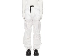 SSENSE Exclusive White Belted Trousers